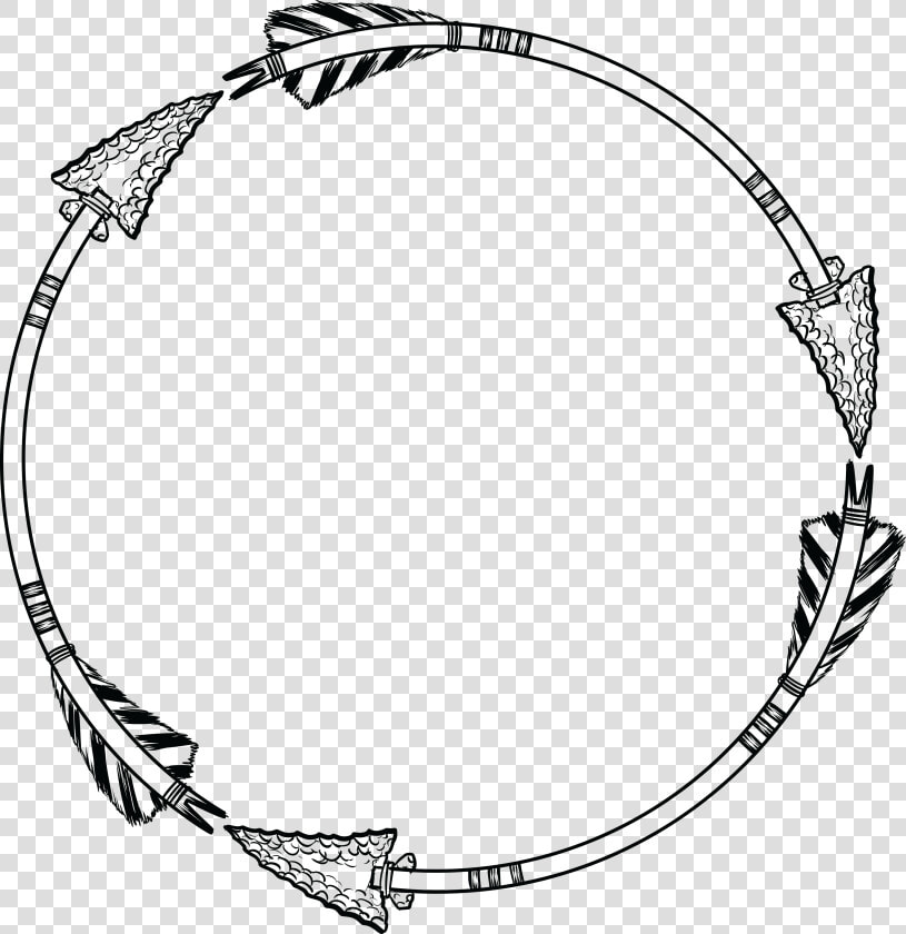 Tribal Circle Png   Circle Photo Frame Transparent  Png DownloadTransparent PNG