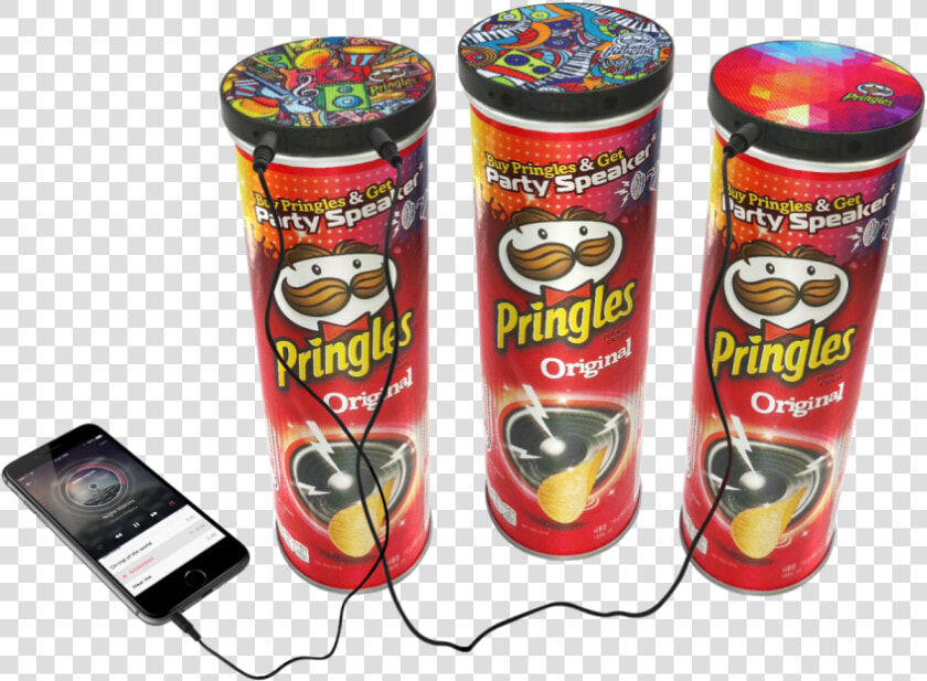 Pringles Can Speakers   Pringles Music Speakers  HD Png DownloadTransparent PNG