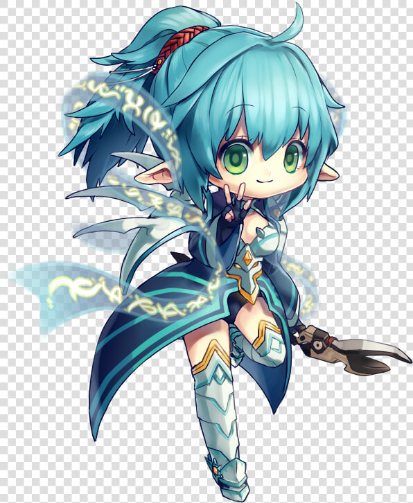 Elsword Chibis Rena  HD Png DownloadTransparent PNG