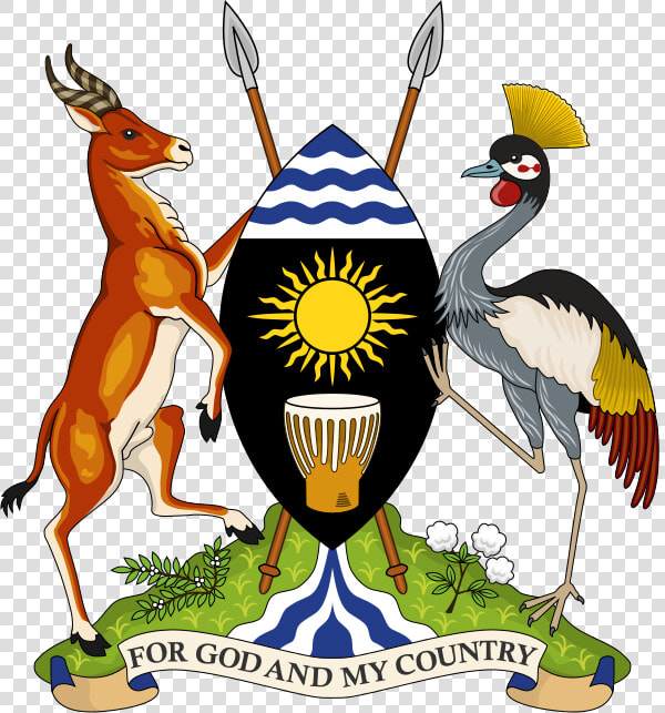 Coat Of Arms Of Uganda   Uganda Coat Of Arms Logo  HD Png DownloadTransparent PNG