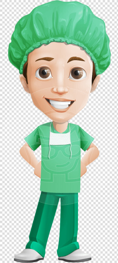 Surgeon Cartoon Vector Character Aka Dr   Surgeon Cartoon  HD Png DownloadTransparent PNG