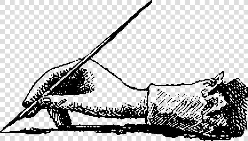 One Of The Hand Cliparts And The Quill Pens Would Make   Hand And Quil  HD Png DownloadTransparent PNG