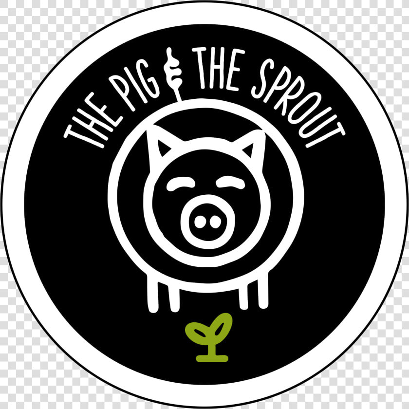 Pig  amp  The Sprout Restaurant Logo  HD Png DownloadTransparent PNG