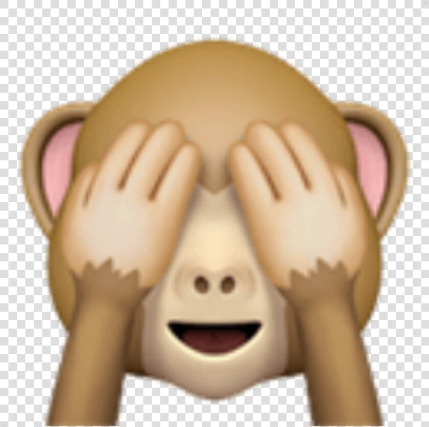 •monkey Emoji 1 🙈   Shy Monkey Emoji  HD Png DownloadTransparent PNG