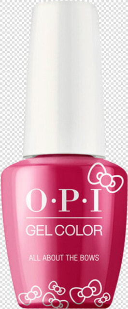 Opi Gelcolor  Hello Kitty Collection  Hpl04  All About   Opi A Kiss On The Chic Gel  HD Png DownloadTransparent PNG