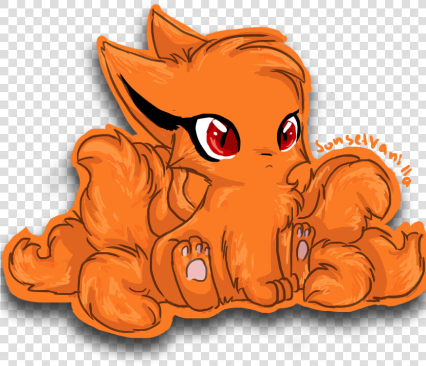 Chibi Nine Tailed Fox   Png Download   Nine Tailed Fox Chibi  Transparent PngTransparent PNG