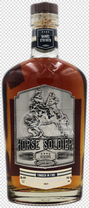 Horse Soldier Barrel Strength Bourbon Whiskey 750ml   Blended Whiskey  HD Png DownloadTransparent PNG