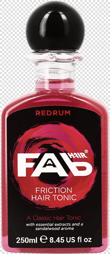 Fab Hair Redrum Friction Hair Tonic 250ml   Tonik Do Włosów Fas  HD Png DownloadTransparent PNG