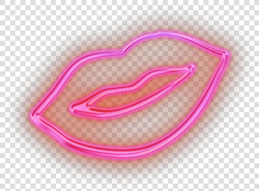  lips  labios  neon  pink  rosa   Lip Gloss  HD Png DownloadTransparent PNG