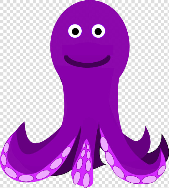 Purple Octopus Svg Clip Arts   Purple Octopus Clipart  HD Png DownloadTransparent PNG