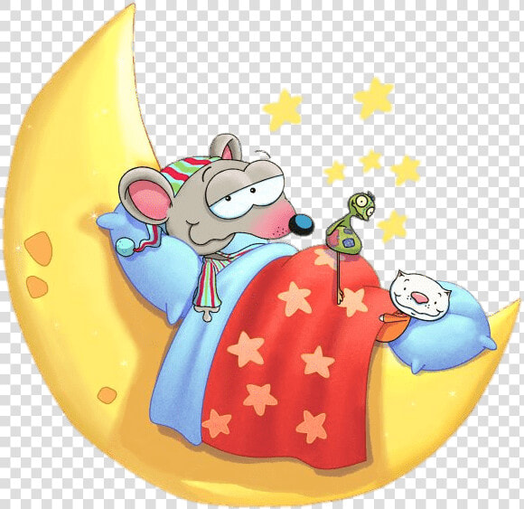 Toopy  amp  Binoo Napping On The Moon   Toopy And Binoo Moon  HD Png DownloadTransparent PNG