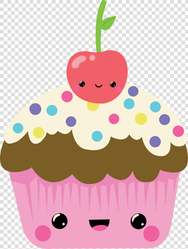 Clip Art baking Decorating And Bakeware   Imagenes De Cupcakes Animados  HD Png DownloadTransparent PNG