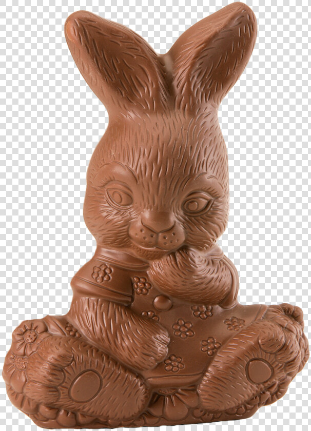 Chocolate Nicole Bunny Is Available In Milk Chocolate   Figurine  HD Png DownloadTransparent PNG