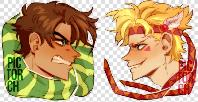  fanart  Matching Icons For A Friend And   Jojo  39 s Bizarre Adventure Fanart  HD Png DownloadTransparent PNG