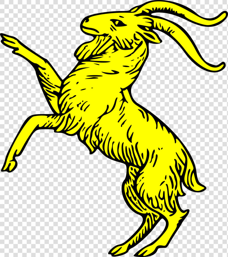 Goat Rampant Clipart   Goat Rampant  HD Png DownloadTransparent PNG