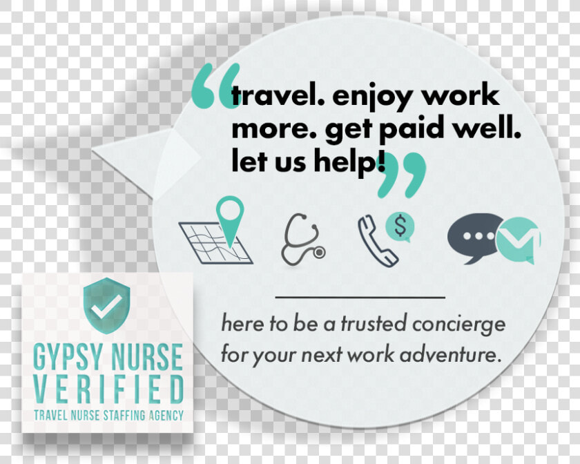 Onestaff Medical  Gypsy Nurse Verified Travel Nursing   Travel Out There  HD Png DownloadTransparent PNG