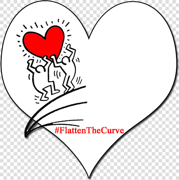 Picture   Keith Haring Heart  HD Png DownloadTransparent PNG