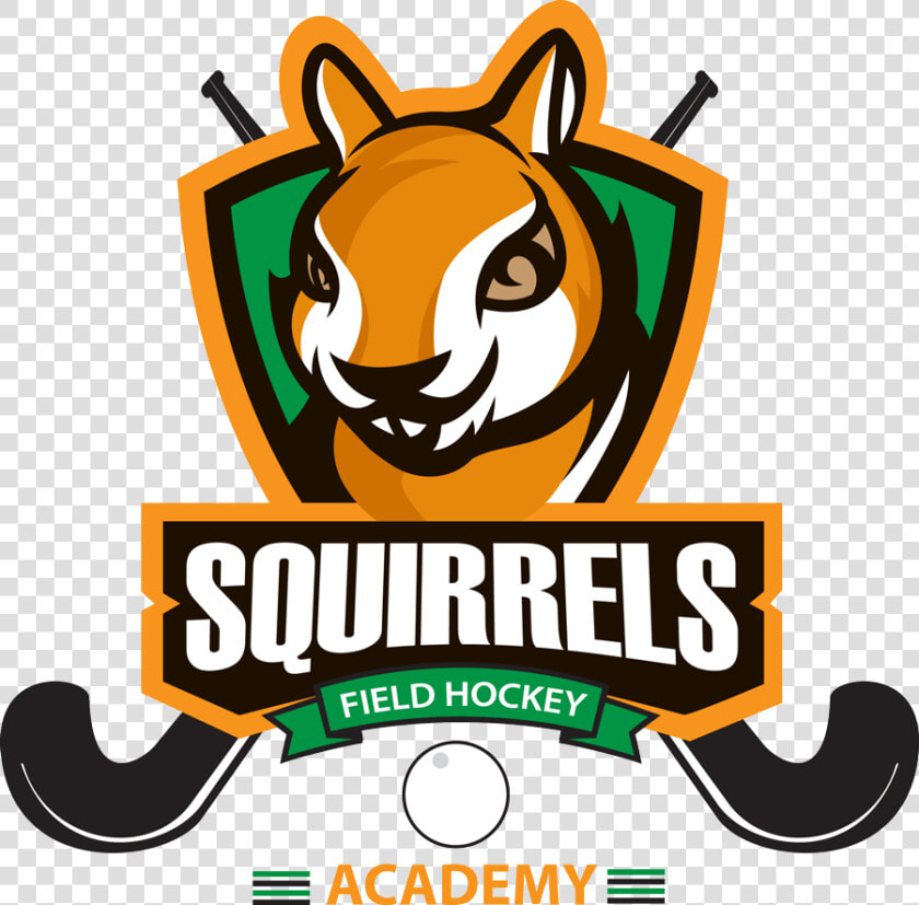 Squirrels Field Hockey Academy Logo   Field Hockey Logo Vector  HD Png DownloadTransparent PNG