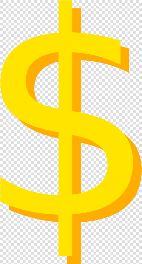 Dollars Clipart Golden   Gold Dollar Sign Clipart  HD Png DownloadTransparent PNG