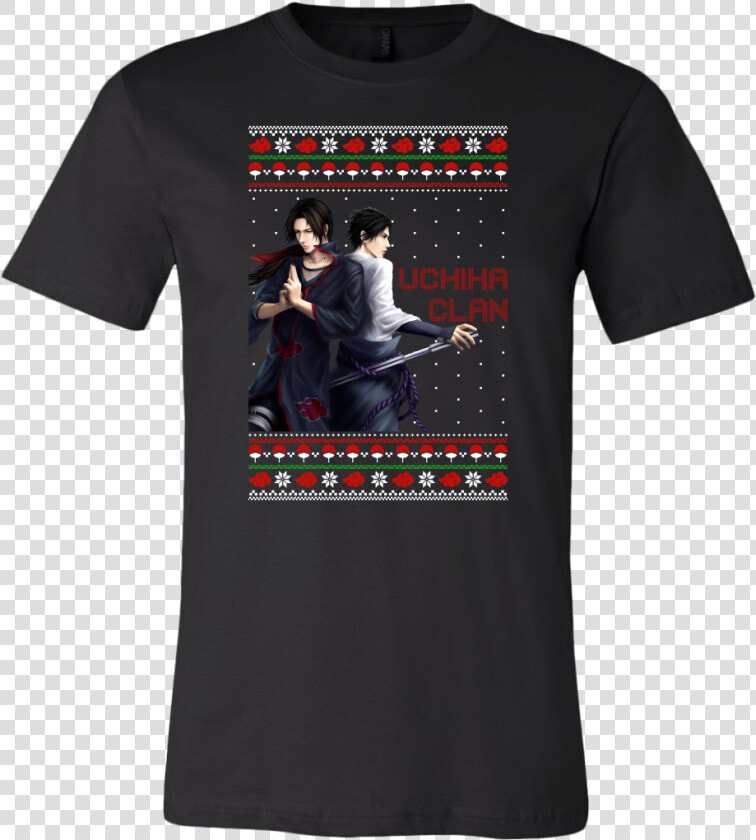 Uchiha Clan Shirt Naruto Shirt Merry Christmas Sweater   Fuck Cops T Shirt  HD Png DownloadTransparent PNG