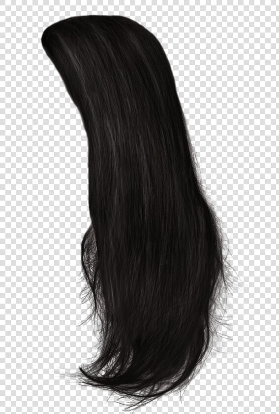 Mens Hair Png   Long Black Hair Png  Transparent PngTransparent PNG