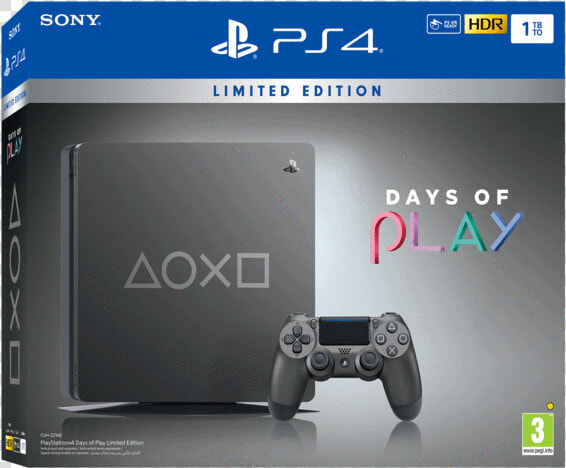 Ps4 Edition Limitée Days Of Play  HD Png DownloadTransparent PNG