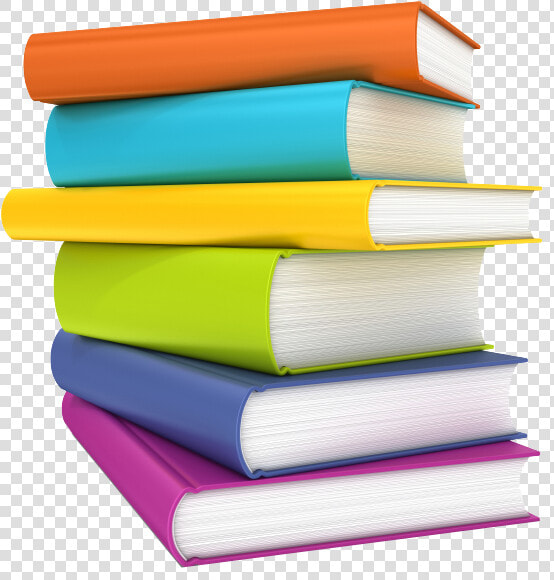 Ick To Your Back To School Budget   Colorful Stack Of Books  HD Png DownloadTransparent PNG