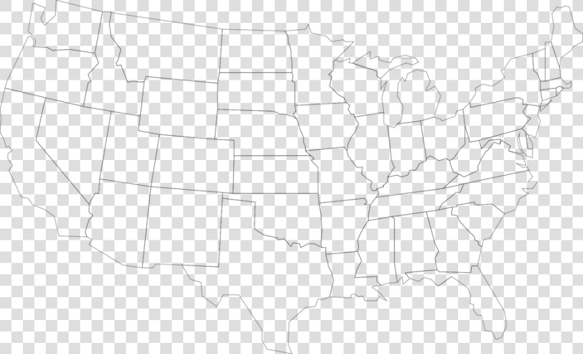 Map  Usa  United  States  America  Geography   Map Of Usa Transparent  HD Png DownloadTransparent PNG