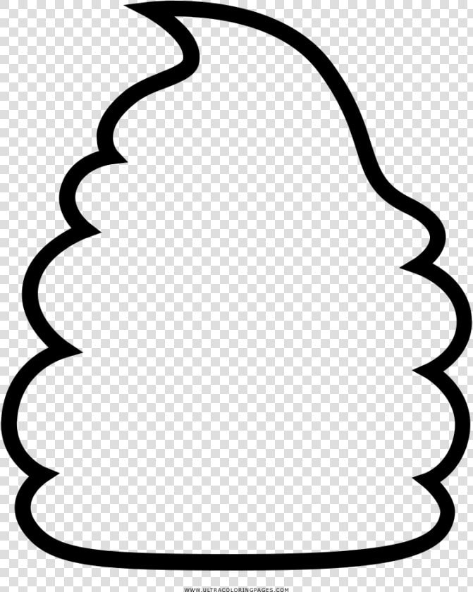 Whipped Cream Coloring Page   Free Whipped Cream Png  Transparent PngTransparent PNG