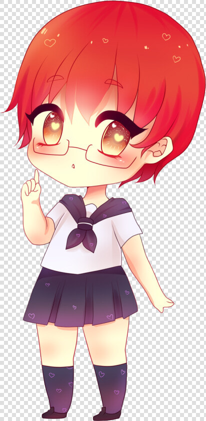 Yandere Simulator Info Chan Chibi  HD Png DownloadTransparent PNG