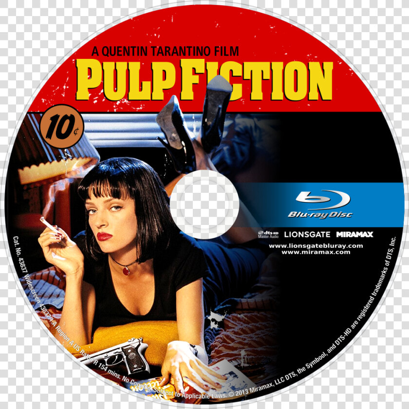 Pulp Fiction Dvd Cover  HD Png DownloadTransparent PNG