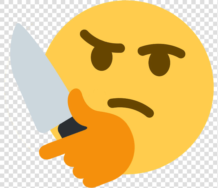 Stabs Discord Emoji   Discord Thinking Emoji Transparent  HD Png DownloadTransparent PNG