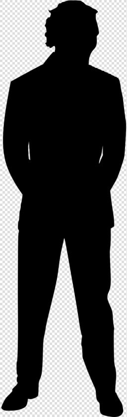 Silhouette Business Man Looking   Silueta Hombre Png  Transparent PngTransparent PNG