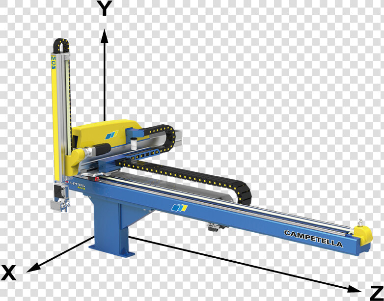 Cartesian Inserting Robot Mc2 E Series Evo Campetella   Machine Tool  HD Png DownloadTransparent PNG