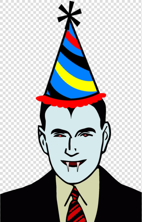 Handing Out Party Hats Made Out Of Paper With The Word   Man Picture Clipart Black And White  HD Png DownloadTransparent PNG