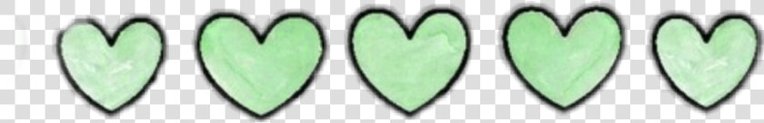  ftestickers  hearts  green  greenhearts  overlays   Heart  HD Png DownloadTransparent PNG