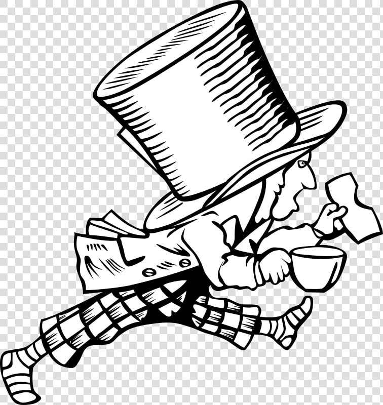 Mad Hatter  Alice In Wonderland  Tale  Fairy  Story   Mad Hatter Tenniel Illustrations Alice In Wonderland  HD Png DownloadTransparent PNG