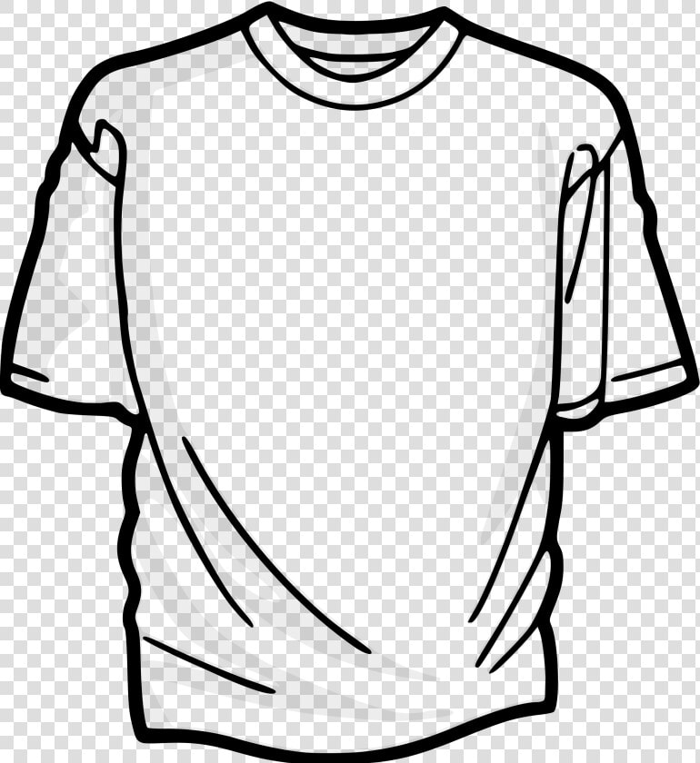 Jersey Drawing At Getdrawings   Clothes Clipart Black And White  HD Png DownloadTransparent PNG