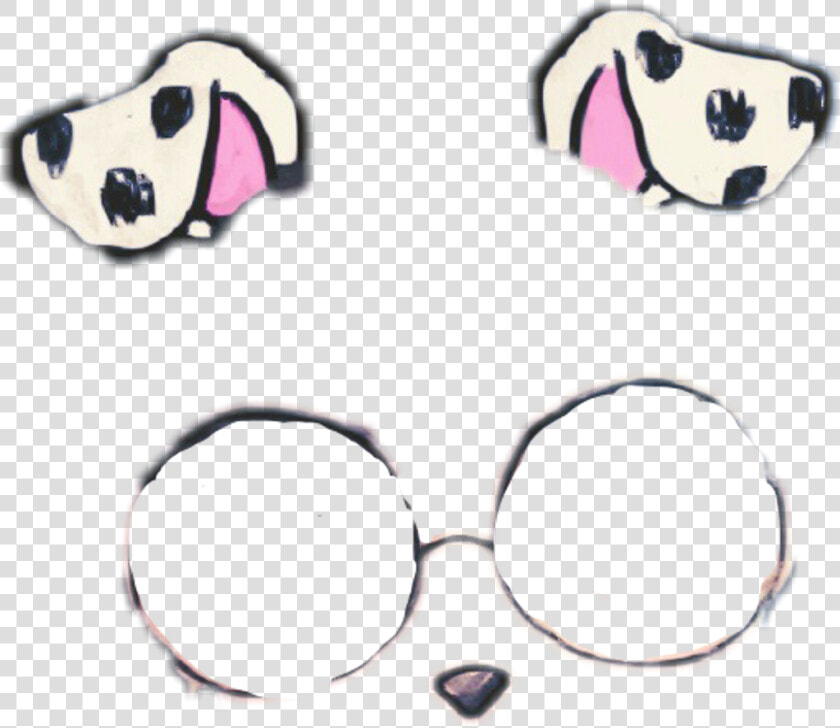 Transparent Dog Ears Clipart   Snapchat Glasses Filter Png  Png DownloadTransparent PNG