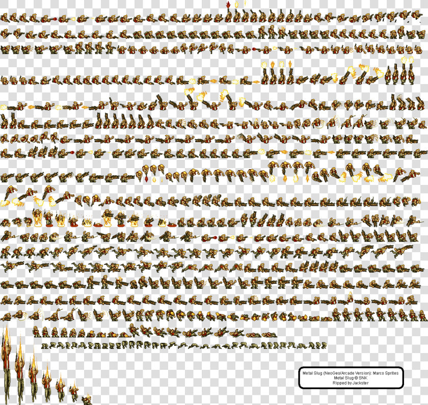 Transparent Ripped Metal Png   Sprites De Metal Slug  Png DownloadTransparent PNG