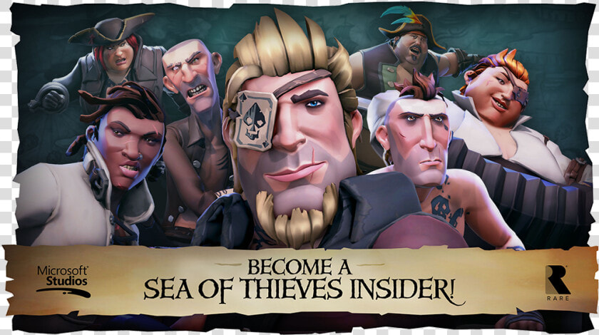 Become A Sea Of Thieves Insider   Sea Of Thieves Character Customization  HD Png DownloadTransparent PNG