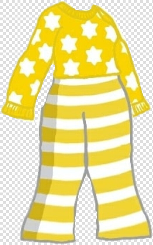  pijama  yellow  gachalife  gacha  gacha Verse  gachastudio   One piece Garment  HD Png DownloadTransparent PNG