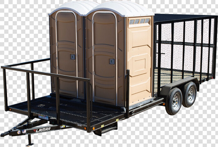 Trash Trailer Porta Potty  HD Png DownloadTransparent PNG