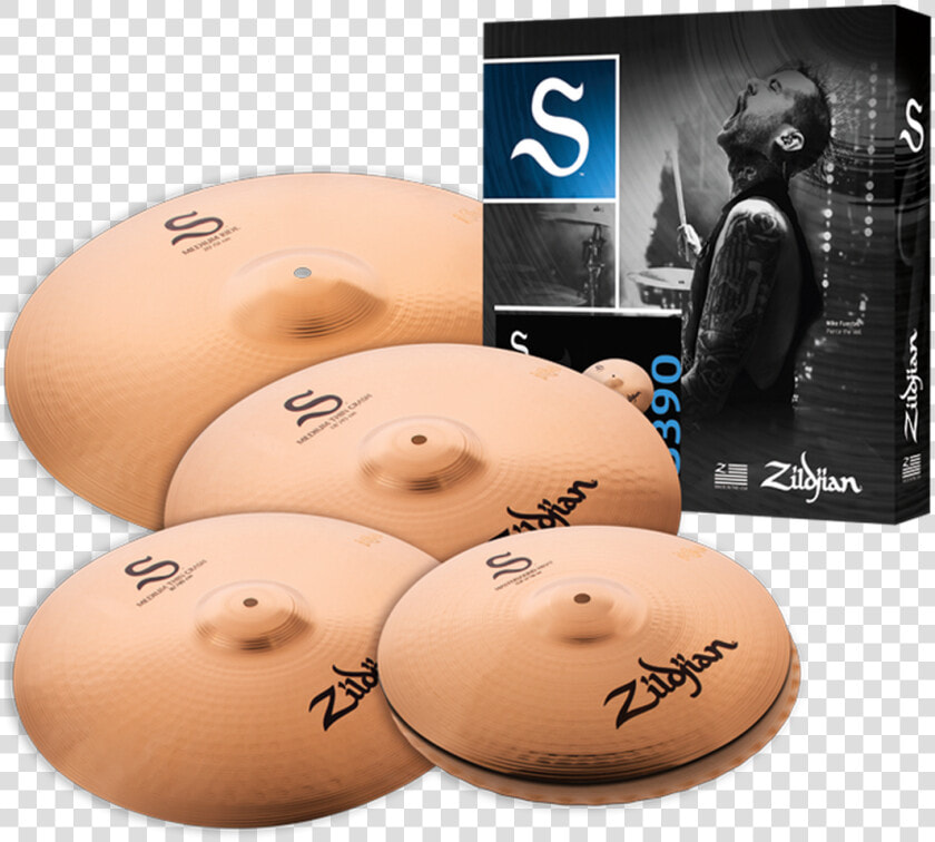 Zildjian S Family Performer Cymbal Set   Zildjian S Performer Cymbal Set  HD Png DownloadTransparent PNG