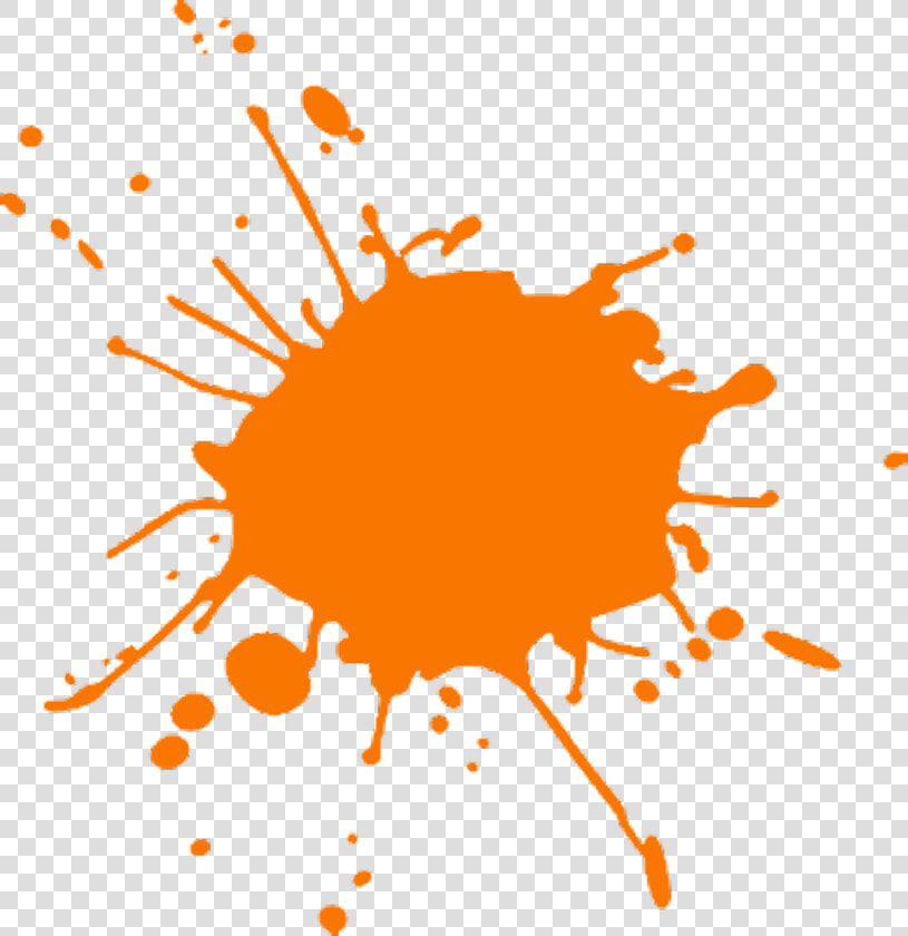  orange  paint  splat  remixit   Paint Splash Vector Png  Transparent PngTransparent PNG