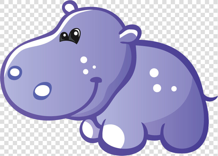 Animalitos De Zoologico Y Safari   Png Download   Cute Baby Cartoon Hippo  Transparent PngTransparent PNG