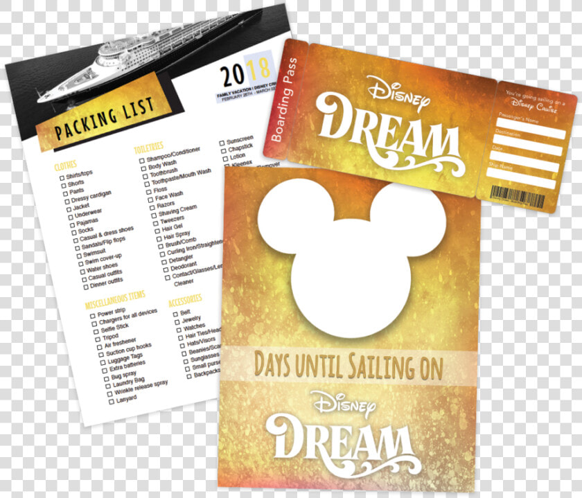 Disney Cruise Printables   Disney Cruise Boarding Pass Etsy  HD Png DownloadTransparent PNG