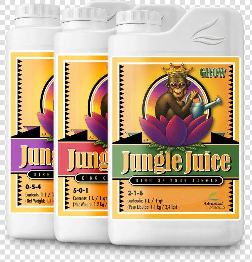 Advanced Nutrients Growing Nutrients Jungle Juice 3   Advanced Nutrients Jungle Juice Bloom  HD Png DownloadTransparent PNG