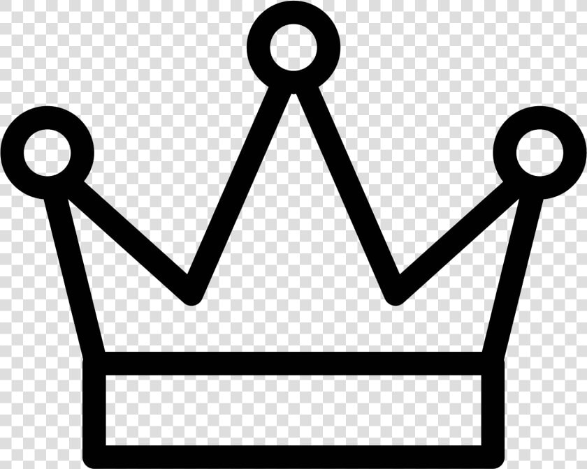 Black And White Crown Emoji   Fairytale Icon  HD Png DownloadTransparent PNG