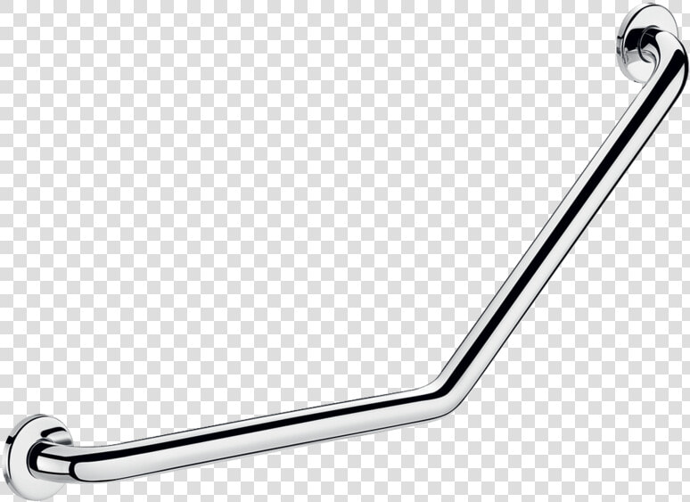 5081p2 Grab Bar 135° Polished Stainless Steel 2 Fixing   Delabie 5081p2  HD Png DownloadTransparent PNG